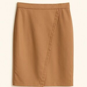 Banana Republic 0P Brown Pencil Skirt | Lined Classic Workwear Dressy Versatile